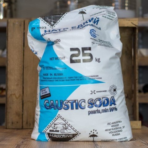 Soda kaustyczna 25kg PRODUCENT