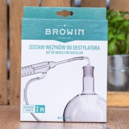 Zestaw wężyków do destylatora z kolankiem BROWIN